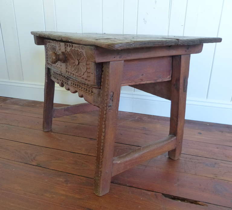 18th Century and Earlier Spanish or Spanish Colonial Low Table