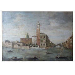 Italian Painting View of Venice