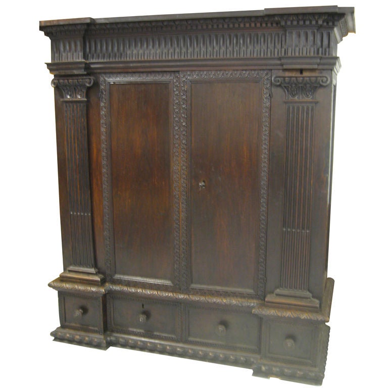 Exceptional 17th Century Armadio