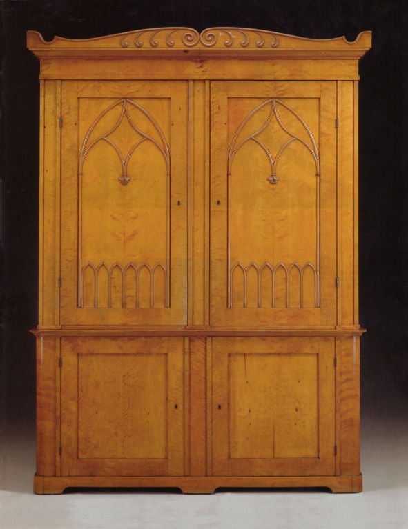 Danish Pair of Monumental Bookcases/Cabinets For Sale