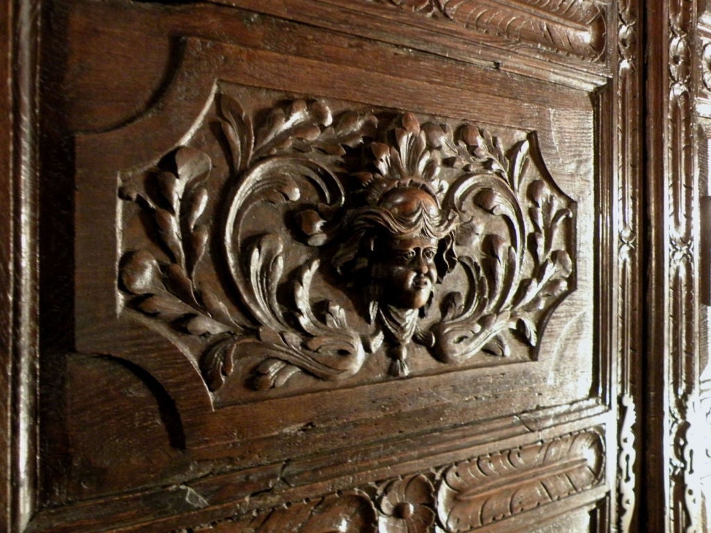 French early 17th century Renaissance Armoire / Cabinet 1