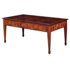 19th century Neoclassical Marquetry Center Table 11