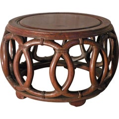 19th / 20th century Round Chinese Low Table