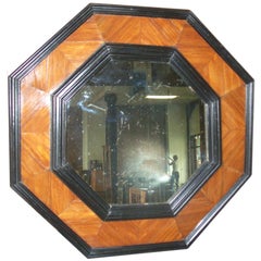 Octagonal 19th century Baroque style Mirror