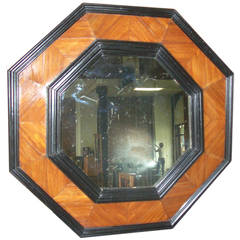 Octagonal 19th century Baroque style Mirror 1