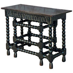 Franco-Flemish 17th Century Console Table 1