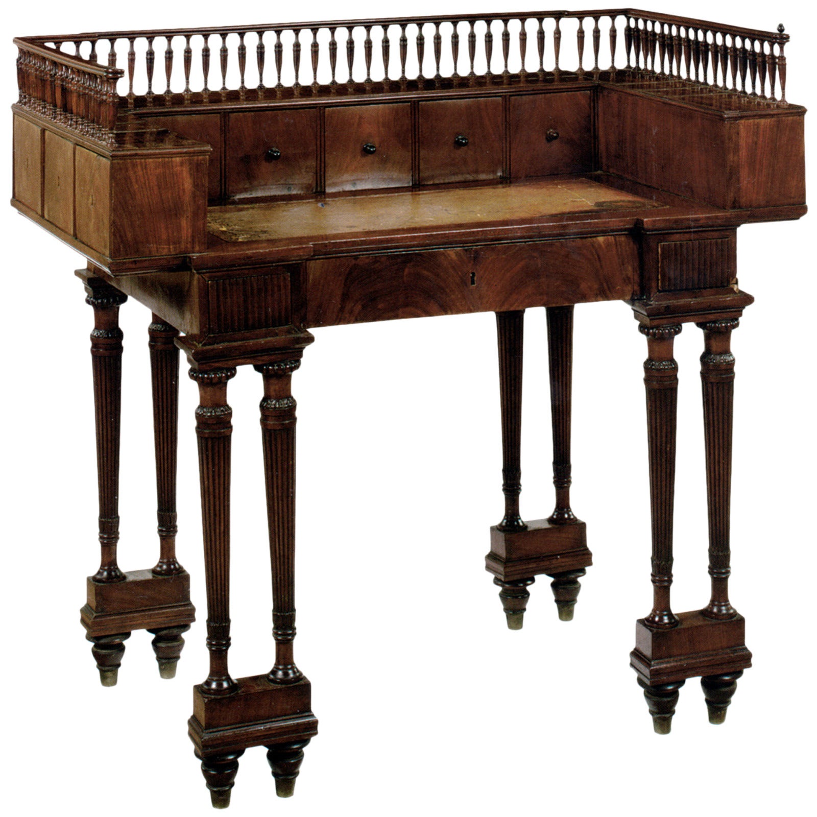 Neoclassical19th century mahogany Writing Table or Desk
