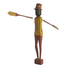 Tall, Black Man or "Darky" Whirligig