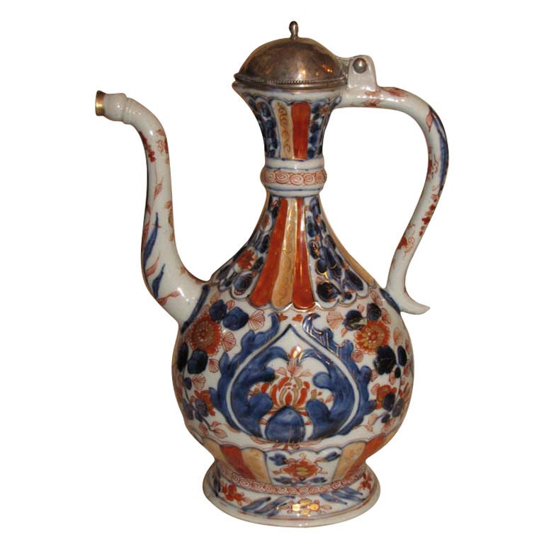 Rare Chinese Imari Persian Market Ewer