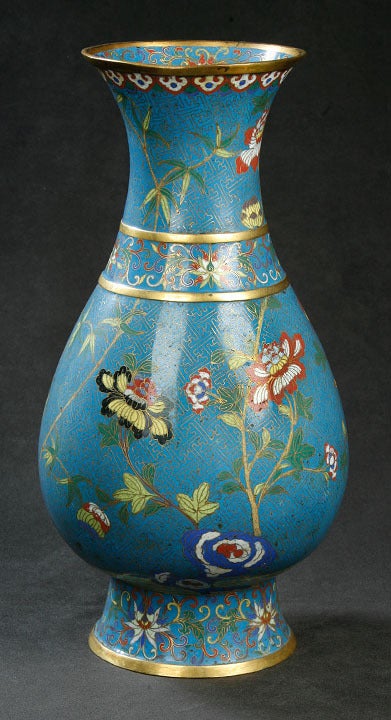 Chinese Cloisonne Vase