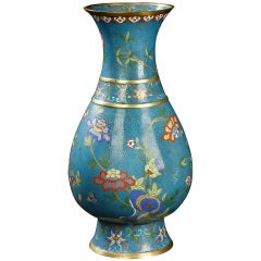 Chinese Cloisonne Vase