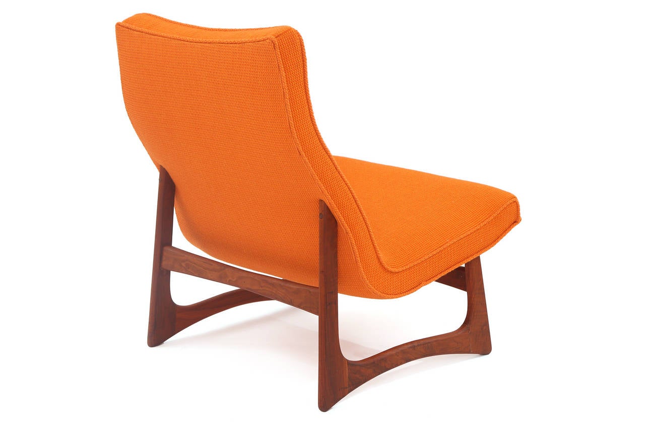 Mid-Century Modern Stunning Large-Scale Lounge Chairs by Adrian Pearsall
