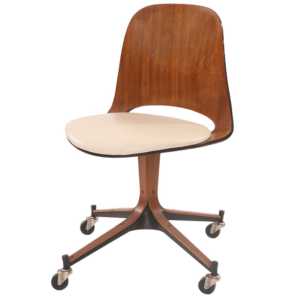 George Mulhauser Plycraft Desk Chair
