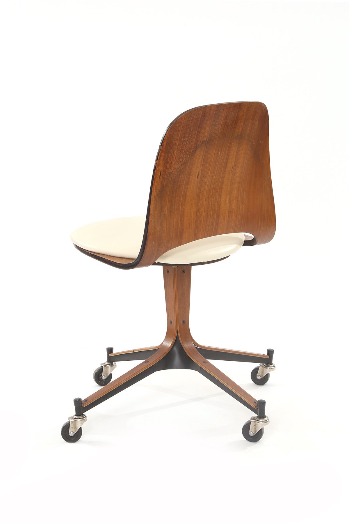 George Mulhauser Plycraft Desk Chair In Good Condition In Phoenix, AZ