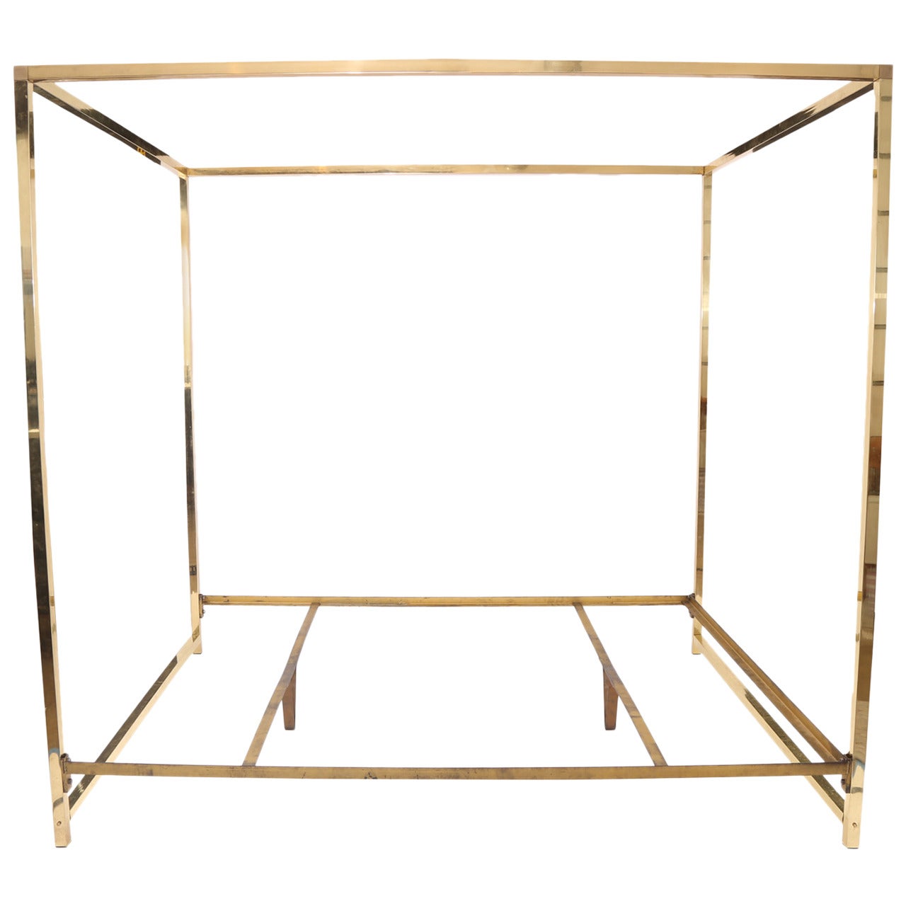 Fabulous Brass King Canopy Bed