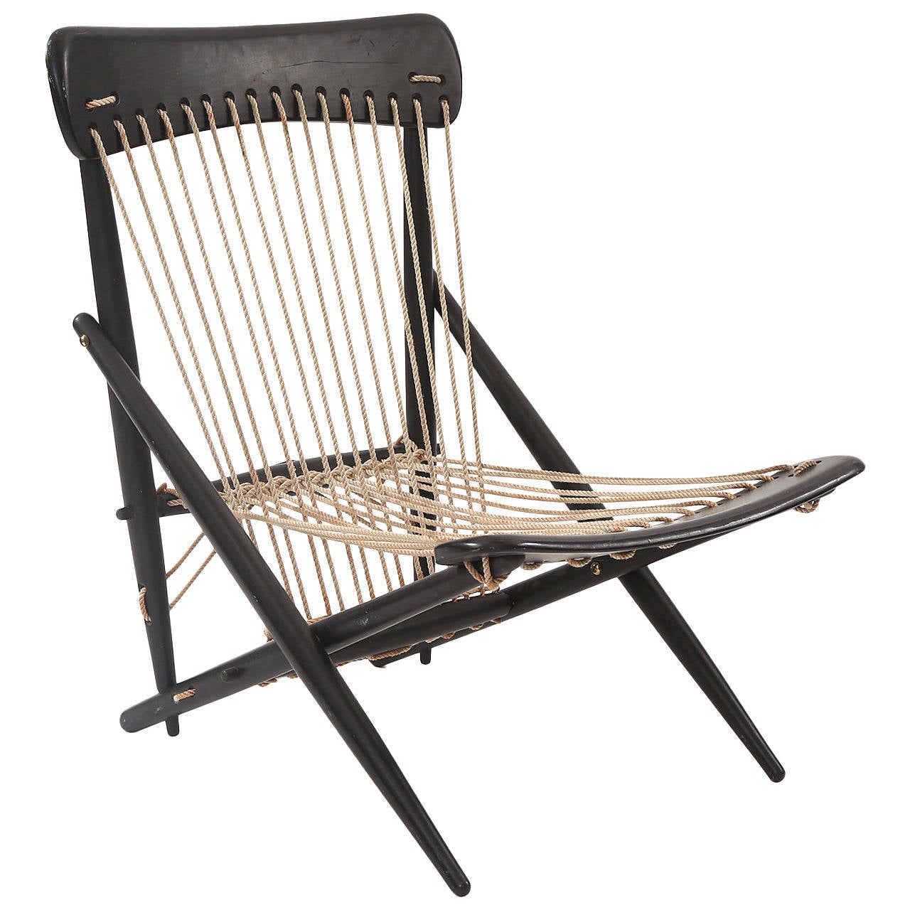 Stunning Rope Chair by Maruni at 1stDibs