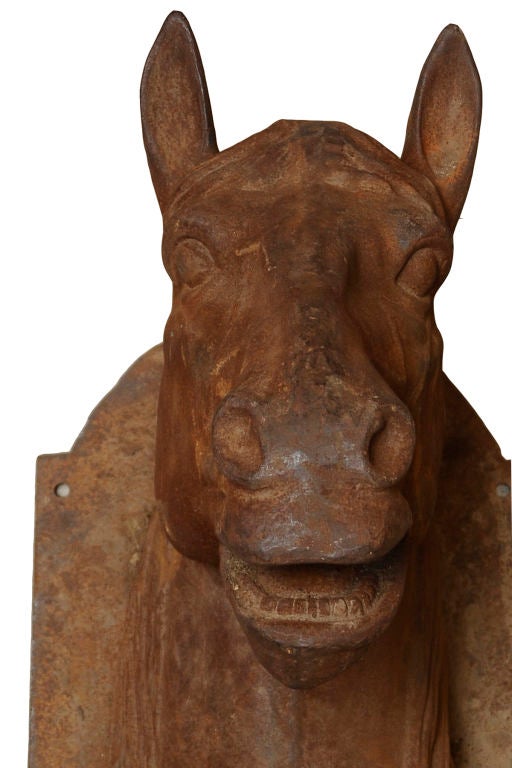 life size horse head