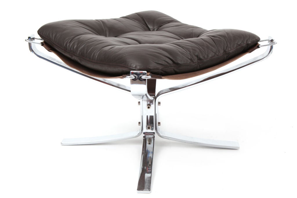 Sigurd Resell Falcon Chair & Ottoman 1