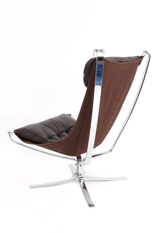 Sigurd Resell Falcon Chair & Ottoman 3