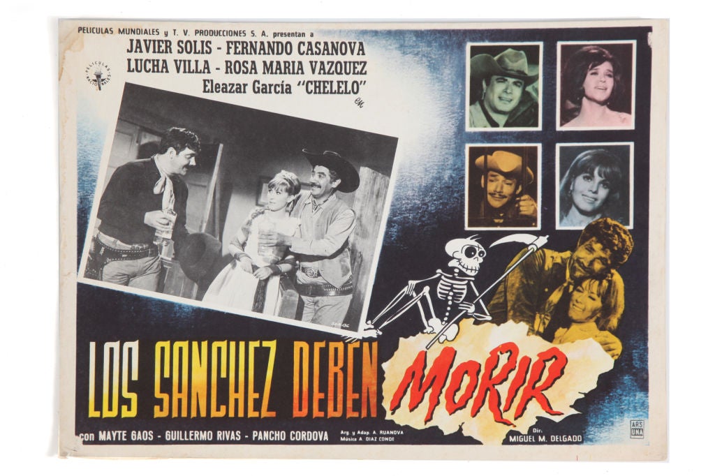 Mexican Monumental Collection of Cinema Lithographs