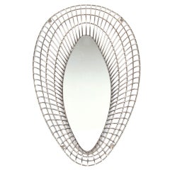Exceptional Free Form Chrome Mirror