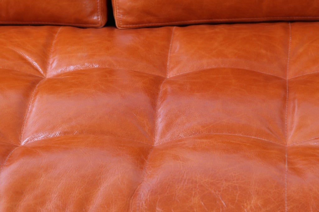 Vladimir Kagan Leather Omnibus Sectional Sofa 3