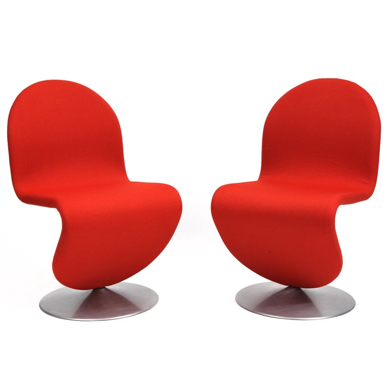 Verner Panton Fritz Hansen 123 Chairs