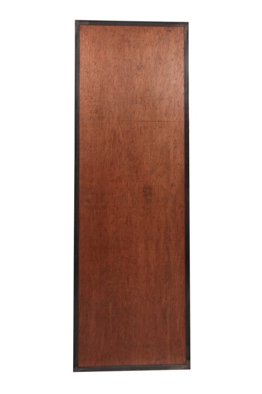 Forms and Surfaces Copper Walnut and Steel Panel In Excellent Condition In Phoenix, AZ