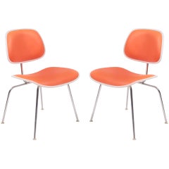 Retro Eames Herman Miller DCM Chairs