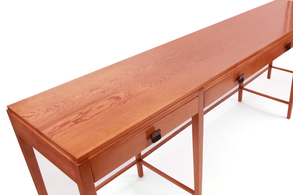 Wood Rare Custom 8' Axel Hjorth Console Table