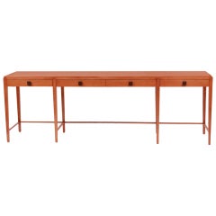 Rare Custom 8' Axel Hjorth Console Table