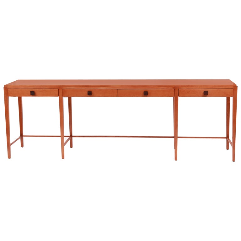 Rare Custom 8' Axel Hjorth Console Table