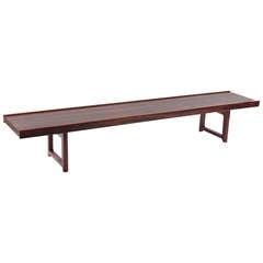 Torbjorn Afdal Rosewood & Iron Bench