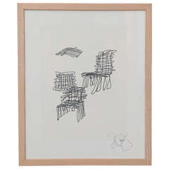 Rare Frank Gehry Signed Lithograph 1