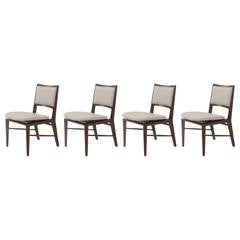 Rare Large-Scale Dining Chairs by Edward Wormley for Dunbar 4