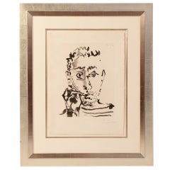 Pablo Picasso Fumeur V Aquatint