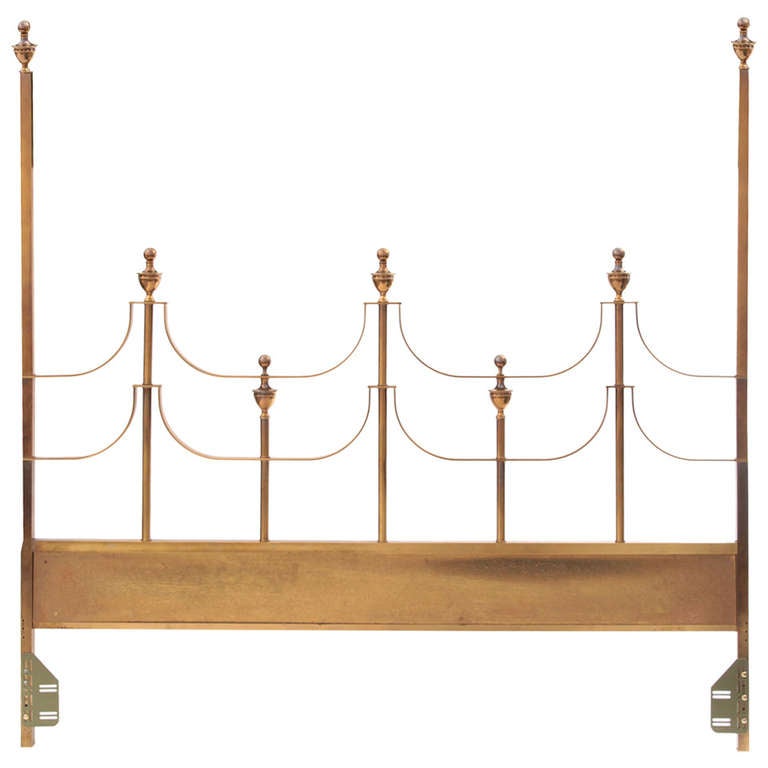 Mastercraft Decorative Brass King Size Headboard