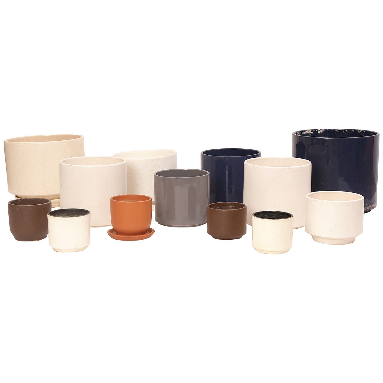 13 Ceramic Pots by Gainey