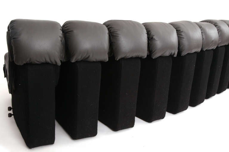 Italian Early Stendig DS600 Never Ending Sofa