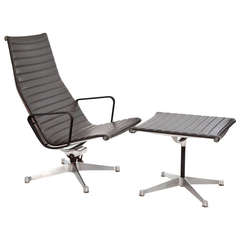 Early Eames for Herman Miller Aluminum Group and Ottoman