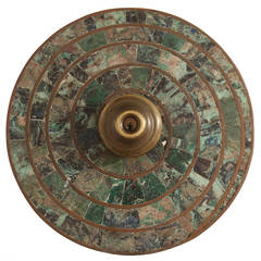 Stunning and Rare Door Plate and Handle by Los Castillo 11