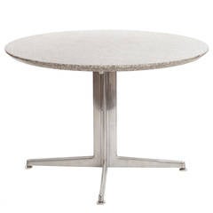 Beta Granite and Steel Dining Table