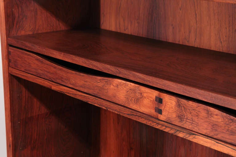 Mid-20th Century Gorgeous Rosewood Danish Bookcase