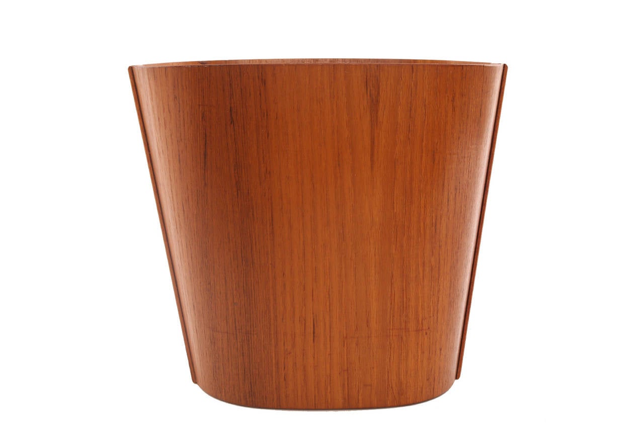 Pair of Teak Waste Baskets from Denmark
