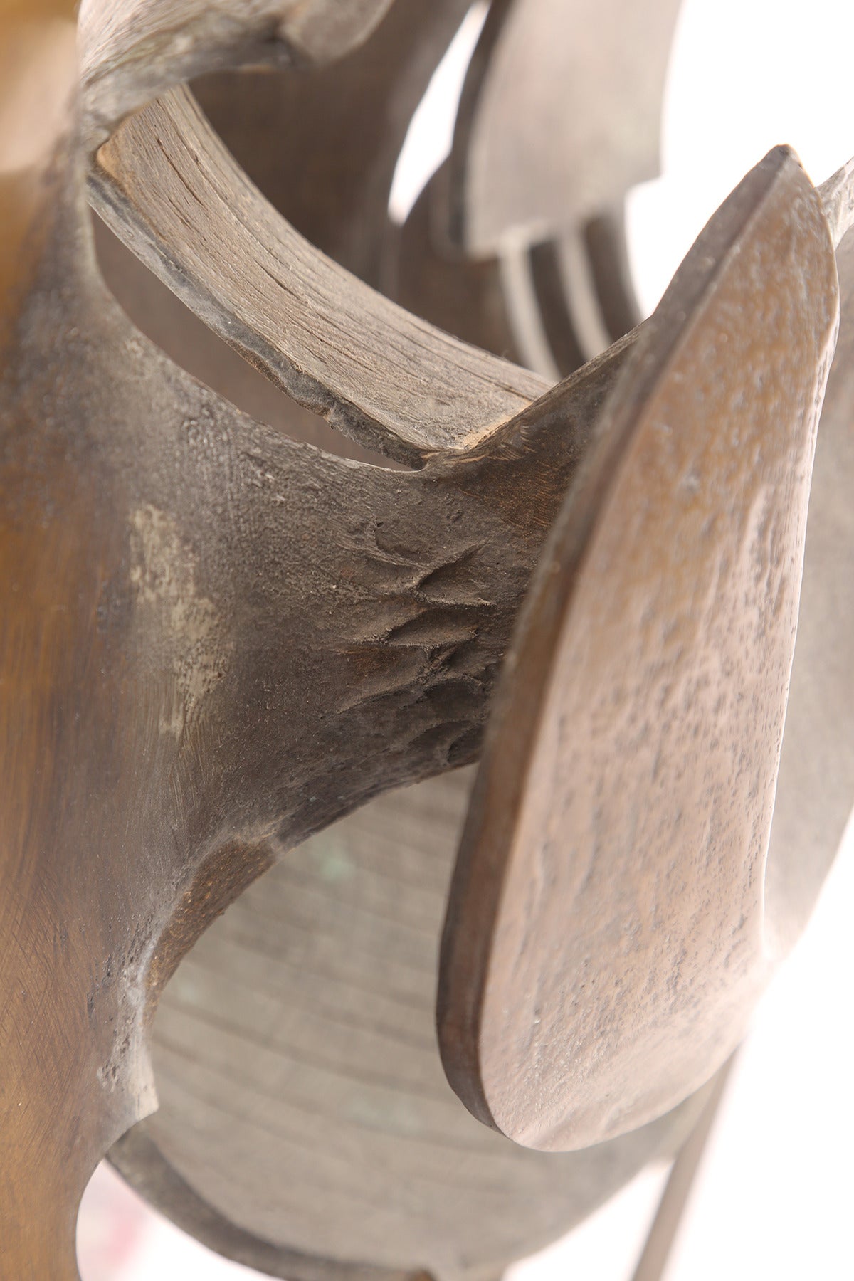 Mid-Century Modern Stunning Rodger Mack Bronze Sculpture