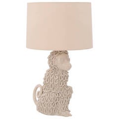 Large-Scale Italian Monkey Lamp