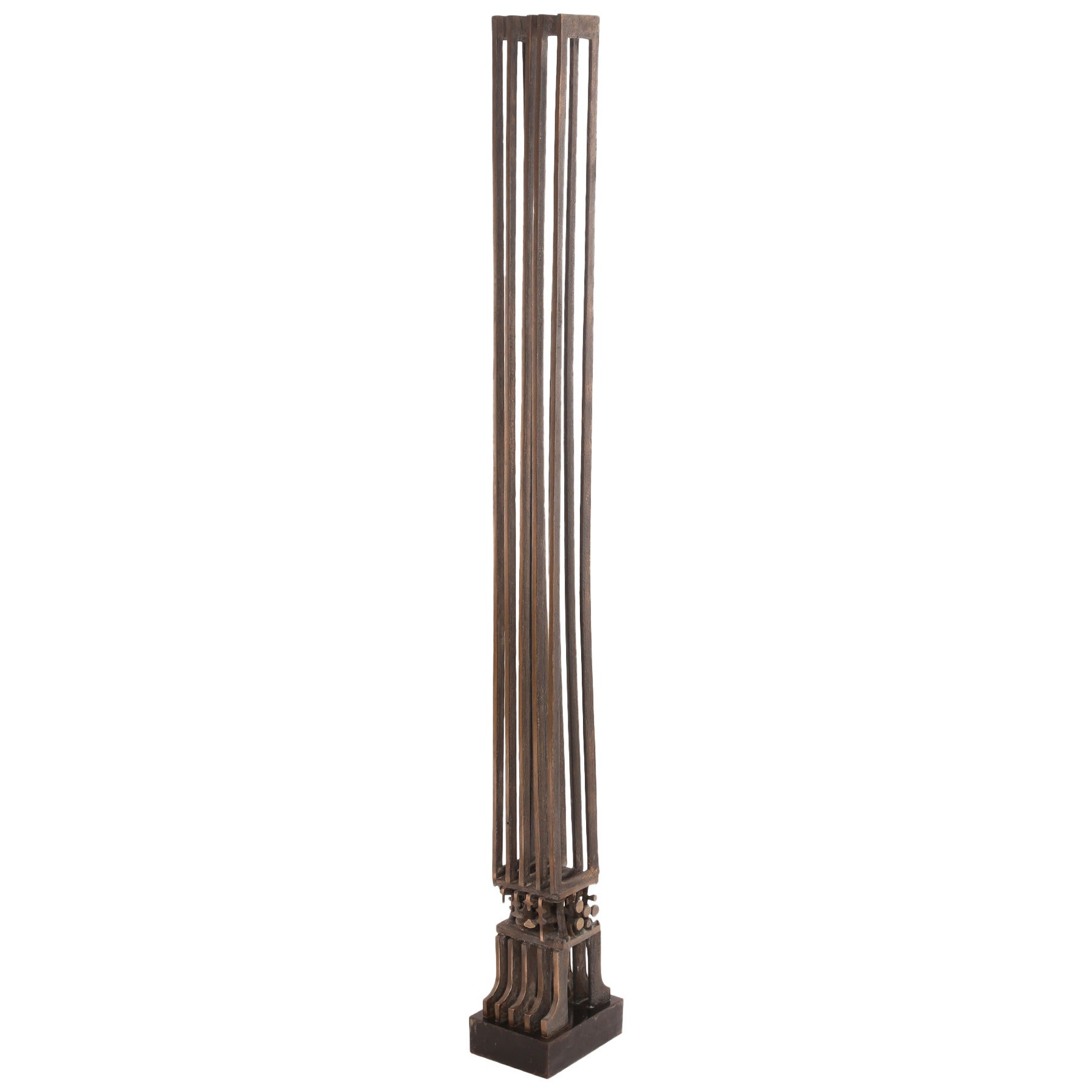 Sonambient Tall Bronze Sculpture by Rodger Mack