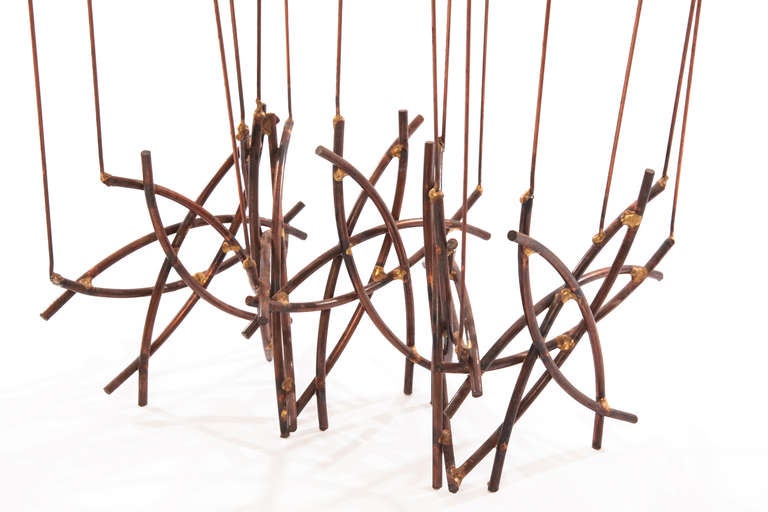 American William Bowie Copper and Patinated Iron Sculptures