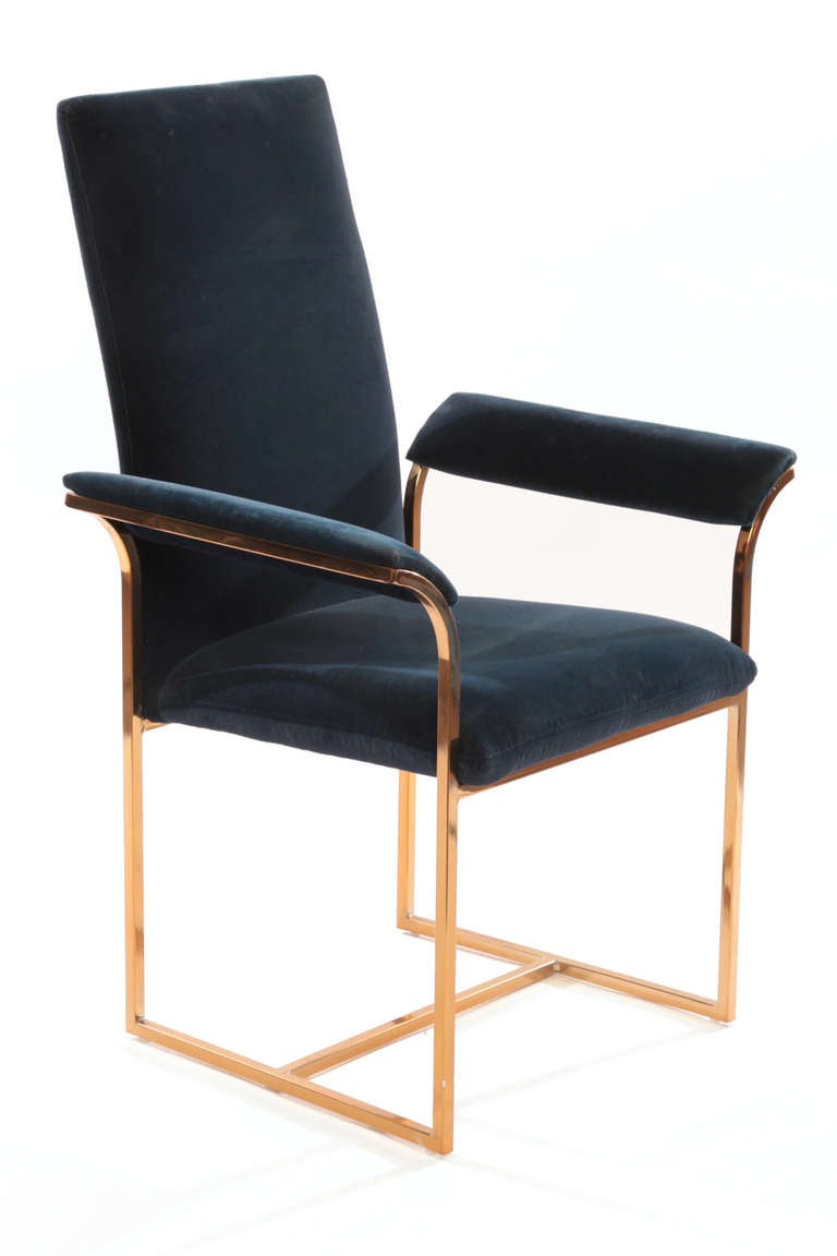 Mid-Century Modern 6 Milo Baughman Thayer Coggin Dining Chairs