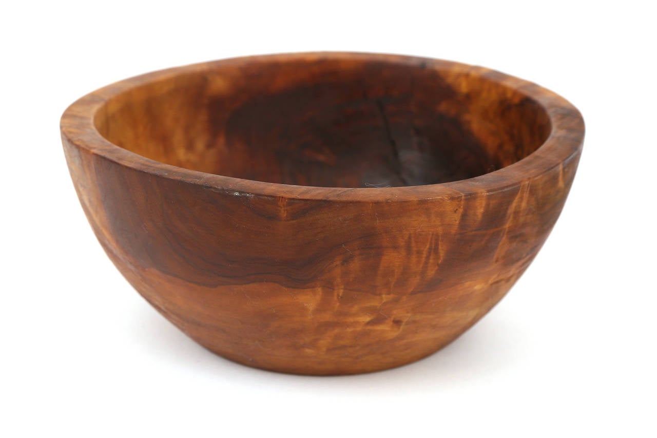 American Eight Stunning Olivewood Bowls